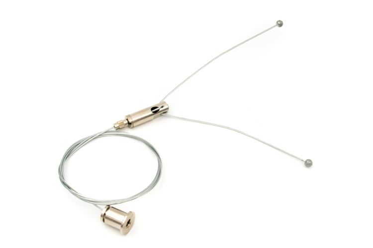 LED Profil Seilabhängung 1500 mm für Profil 43 mm x 89 mm (Y)