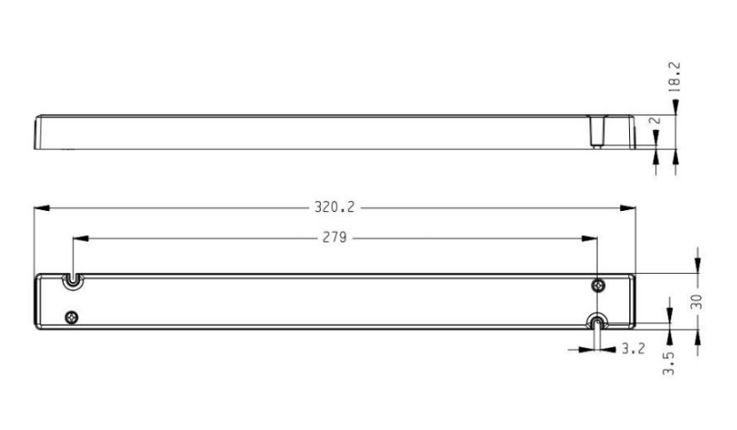 Snappy LED-Treiber SL100-24VFC inklusive 3-fach Verteiler
