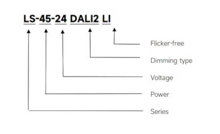 Eaglerise LED-Treiber LS-45-24 DALI2 LI