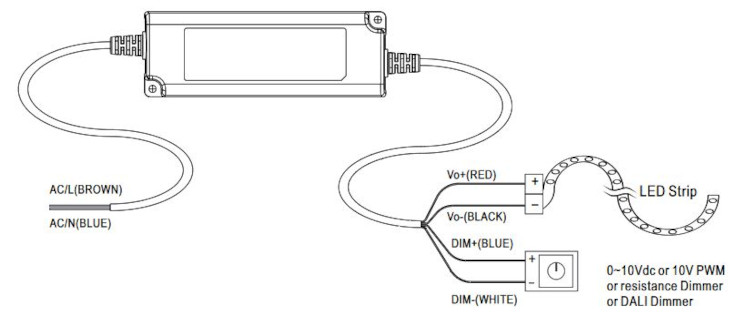 Mean Well LED-Treiber PWM-60-24