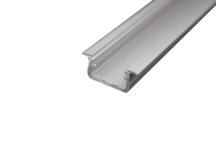 LED-Profil LPB Einbau silber eloxiert 2,02 m