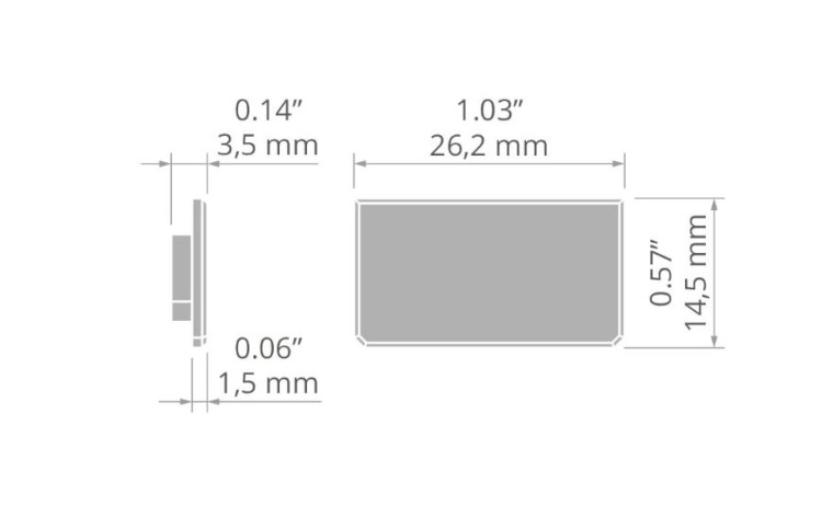 Eule Licht GIZA-LL Endkappe