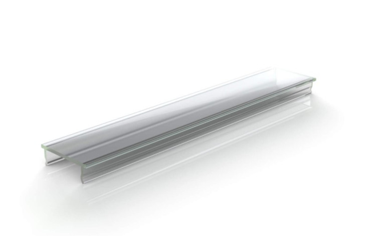 Eule Licht C16 Abdeckung transparent 2,02m