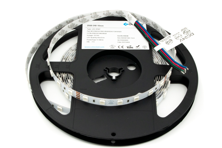 COLORS LED-Band 24 VDC, 14,4 W/m, RGB, IP20, 60 SMD/m