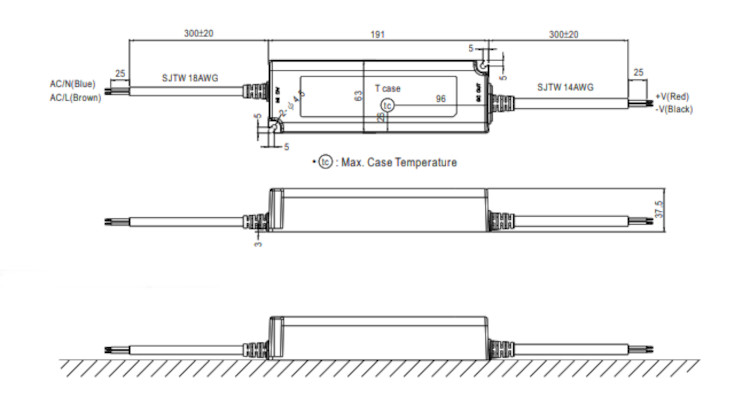 Mean Well LED-Treiber LPV-150-48