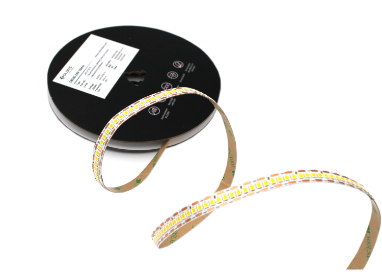Colors LED-Band 240led/m, 22W/m, 3000K, 3000lm/l CRI>90, 24V, 10mm, IP20, 5m Rolle