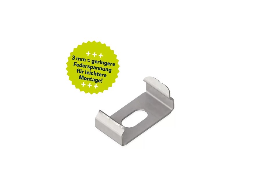 Eule Licht Z54 Soft Click Montageclip schwarz
