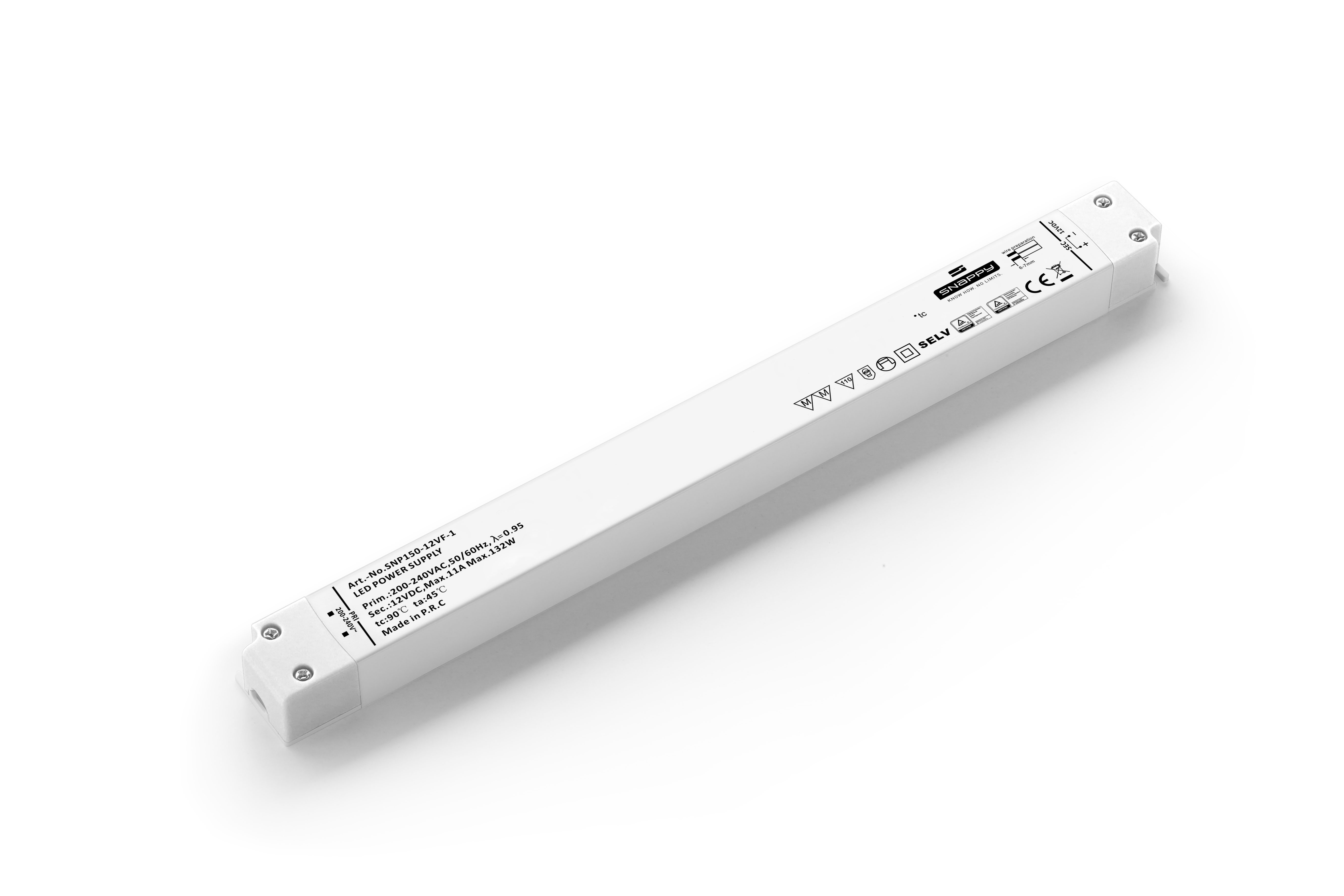Snappy LED-Treiber SNP150-12VF-1