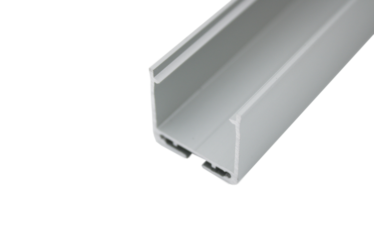 LED-Profil LPDI Aufbau silber eloxiert 2,02 m