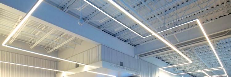 Eule Licht Lipod Aufbauprofil aus Aluminium 2,02m