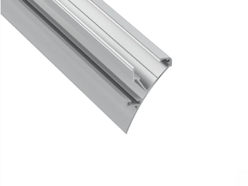 LED-Profil LPLO Eckbau silber eloxiert 2,02 m