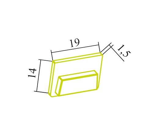 Eule Licht Z58 Endkappe  aus POM